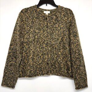 Christopher & Banks Women's Cardigan Sweater Chunky Button Up Size Medium